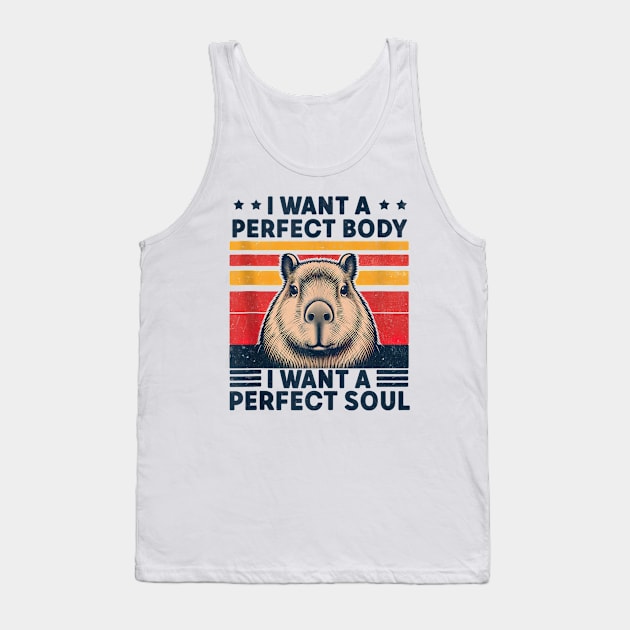 i want a perfect body i want a perfect Tank Top by Palette Harbor